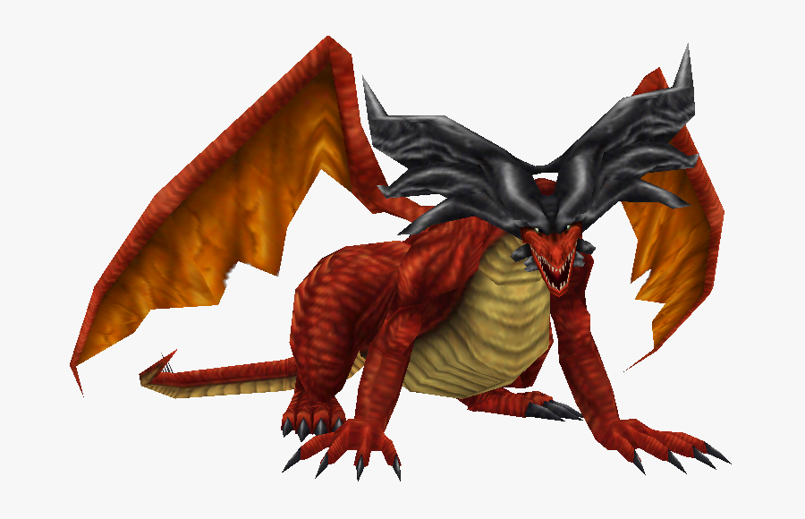 Clip Art Dragon Mountains - Final Fantasy Viii Dragon, Transparent Clipart