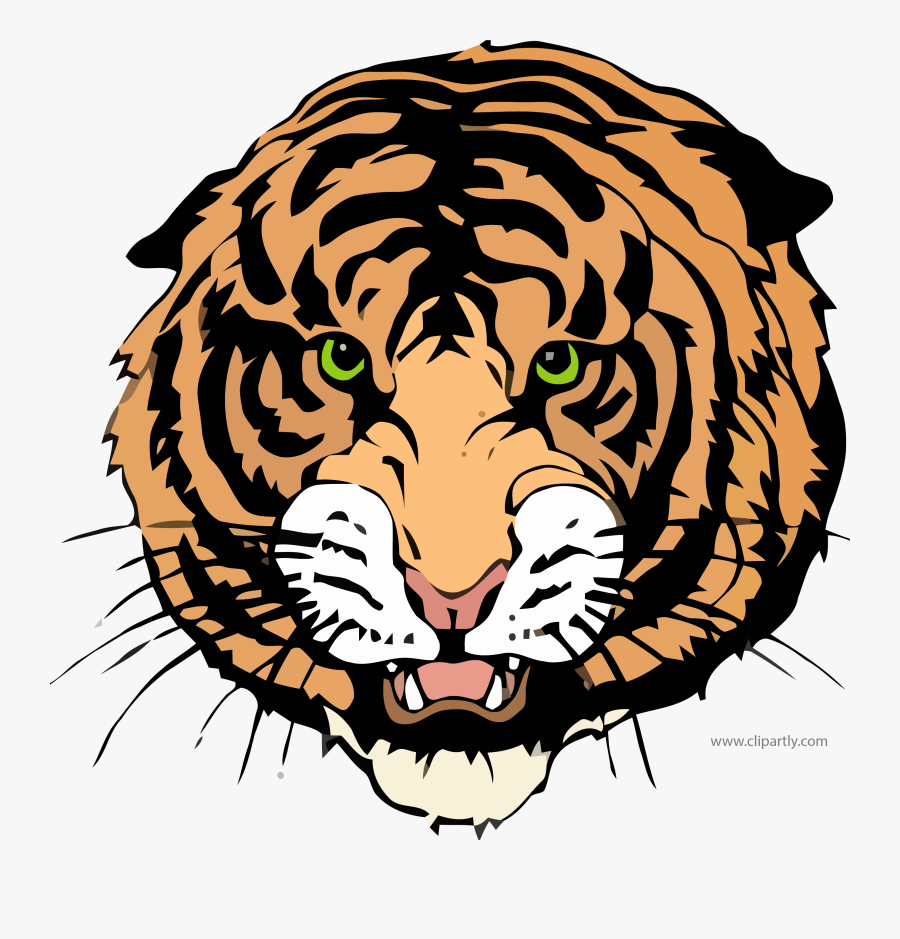 Other Tigger Face Clipart Png Image Download - American School For The Deaf Tigers, Transparent Clipart