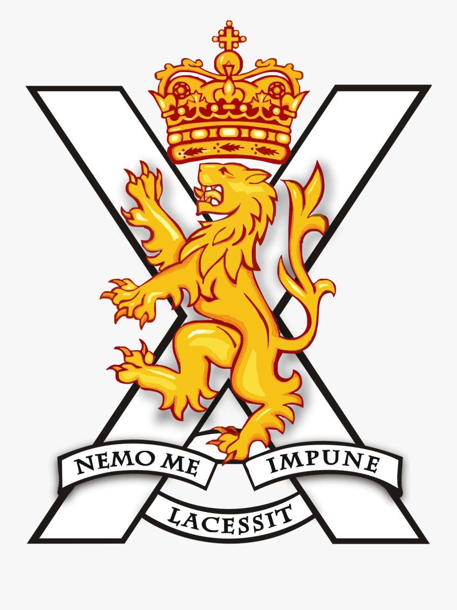 London Clipart Soldier British - Royal Regiment Of Scotland Logo, Transparent Clipart