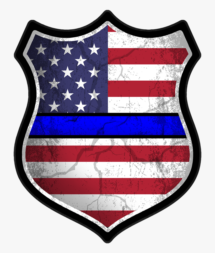 Alabama Thin Blue Line Flag, Transparent Clipart