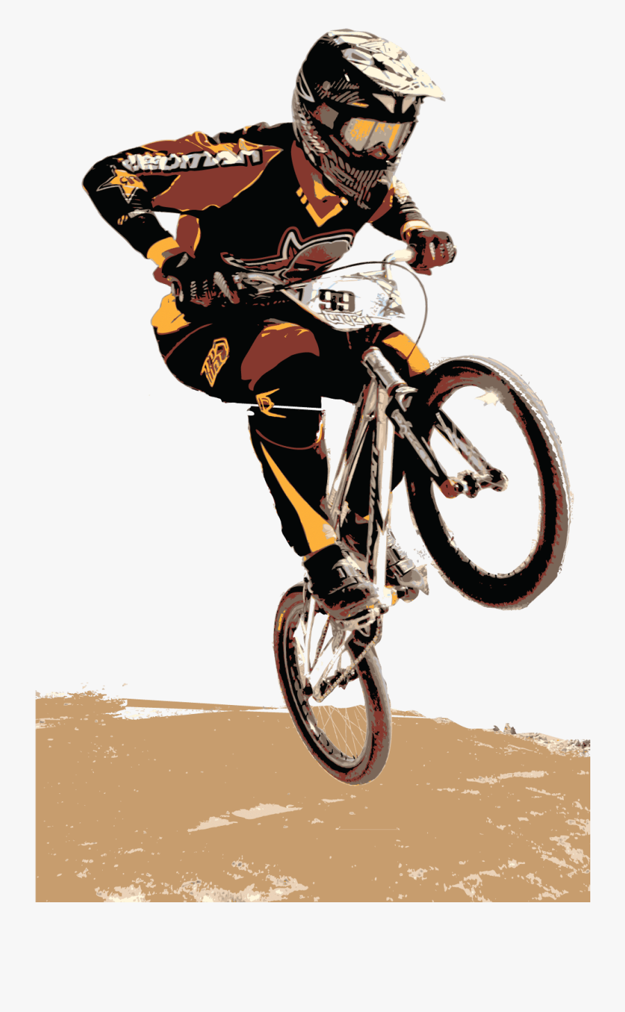 Clipart Bmx Race, Transparent Clipart