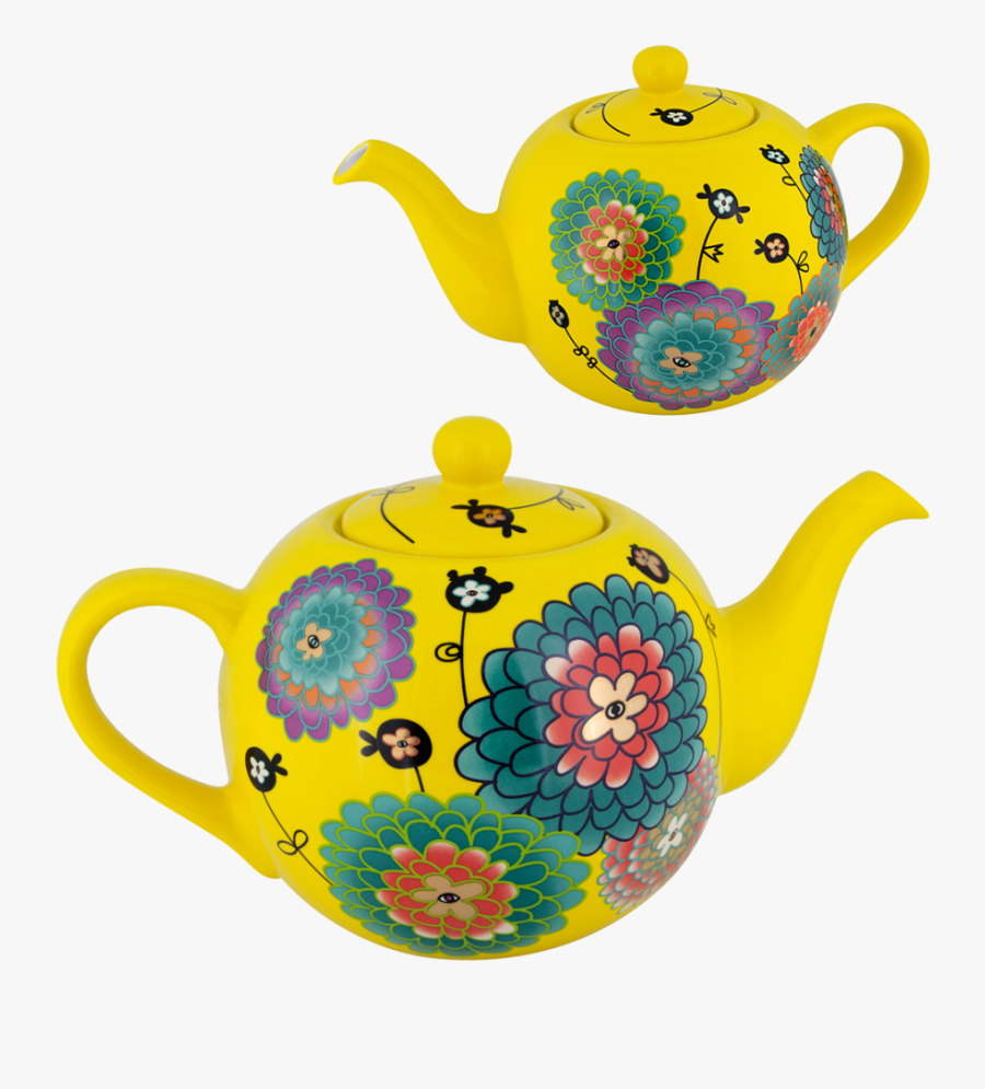 Transparent Teapot Images Clipart - Pylones Teekanne Dahlia, Transparent Clipart