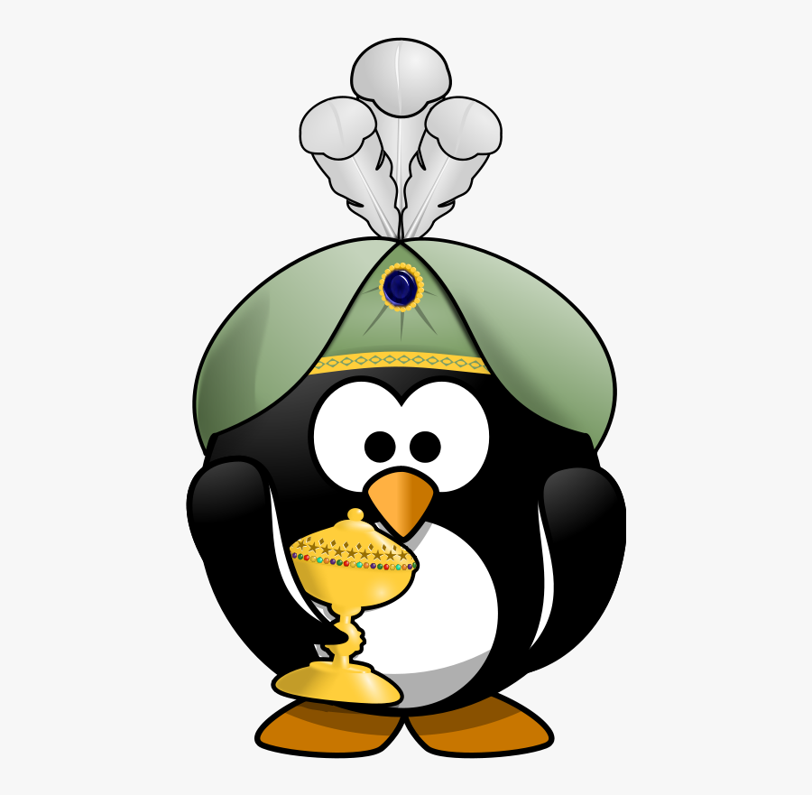 Cartoon Penguin, Transparent Clipart