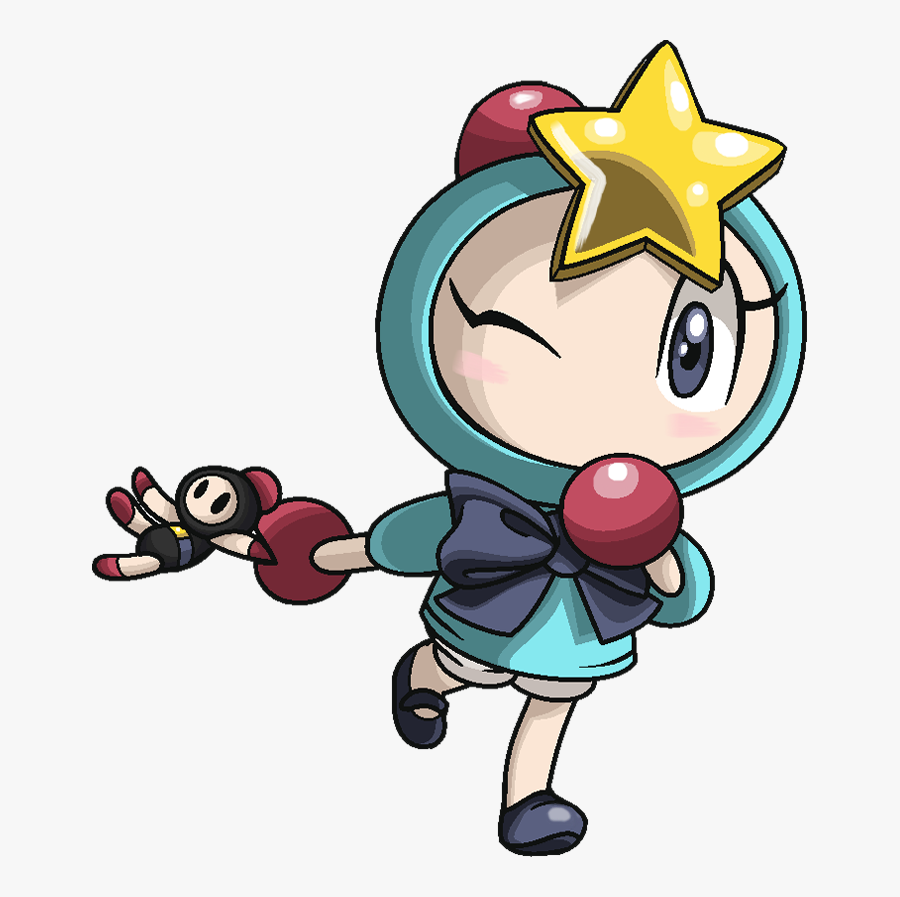 Star Png Super Bomberman - Cartoon, Transparent Clipart