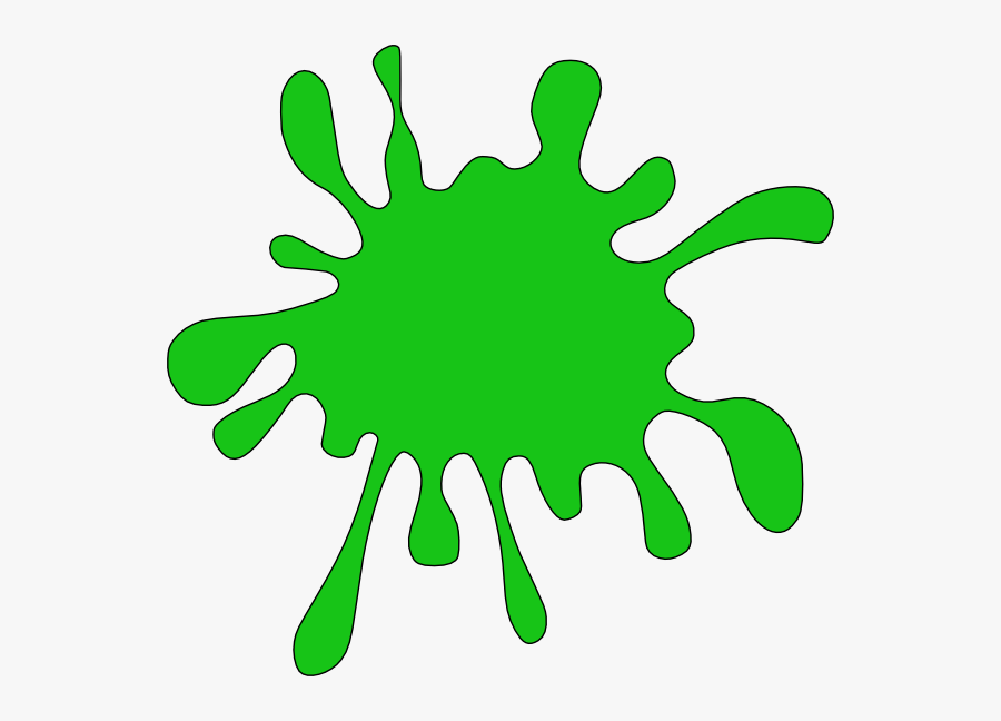 Green Spot Clip Art - Red Paint Splatter Clipart, Transparent Clipart