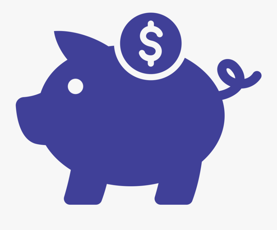 Piggy Bank Saving Money Insurance - Flexible Spending Account Icon, Transparent Clipart
