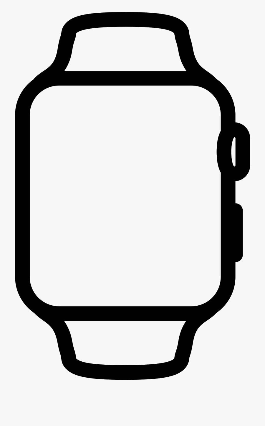 Watch Clipart Wach - Apple Watch Free Icon, Transparent Clipart