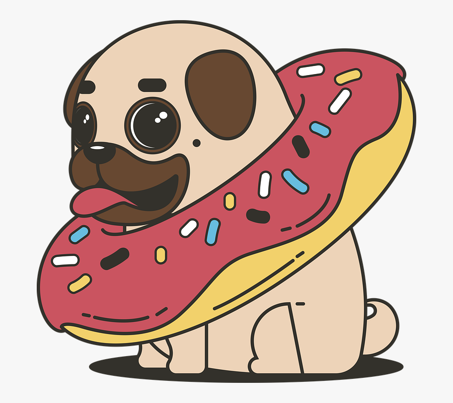 Donut Images - Ps4 Pug Avatar, Transparent Clipart