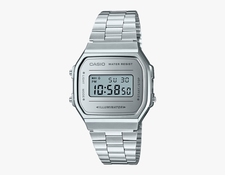 Water Clipart Casio Watch - A168wem 7ef, Transparent Clipart