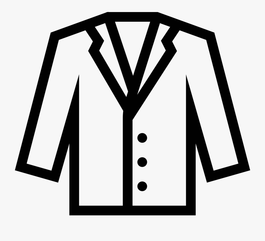 Groom Clipart Tuxedo Jacket - Transparent Background Lab Coat Clipart, Transparent Clipart