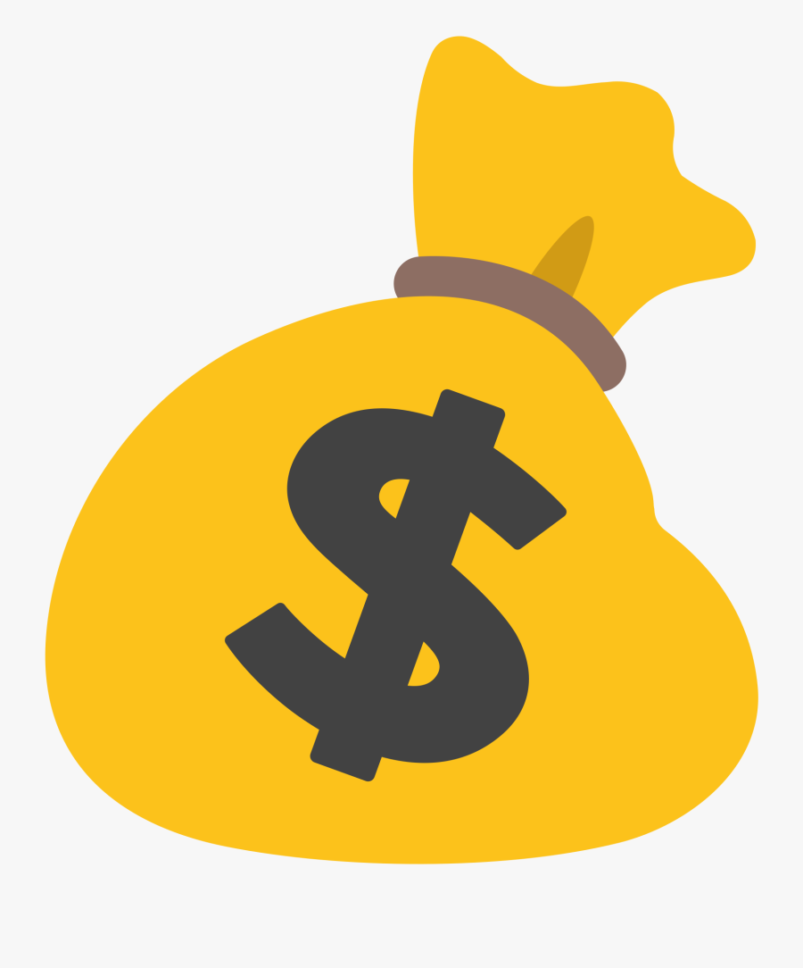 Money Bag Emoji Png - Money Bags Emoji Png, Transparent Clipart