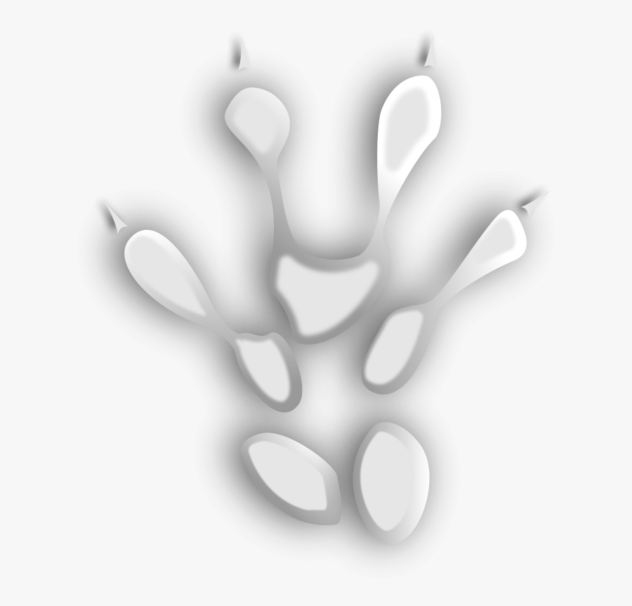 Footprint - Hand, Transparent Clipart