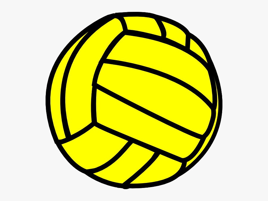 Yellow - Jacket - Clipart - Volleyball Black And Yellow, Transparent Clipart