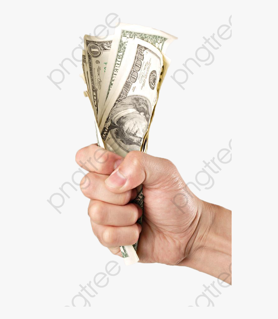 Holding The Of Clipart - Cash, Transparent Clipart