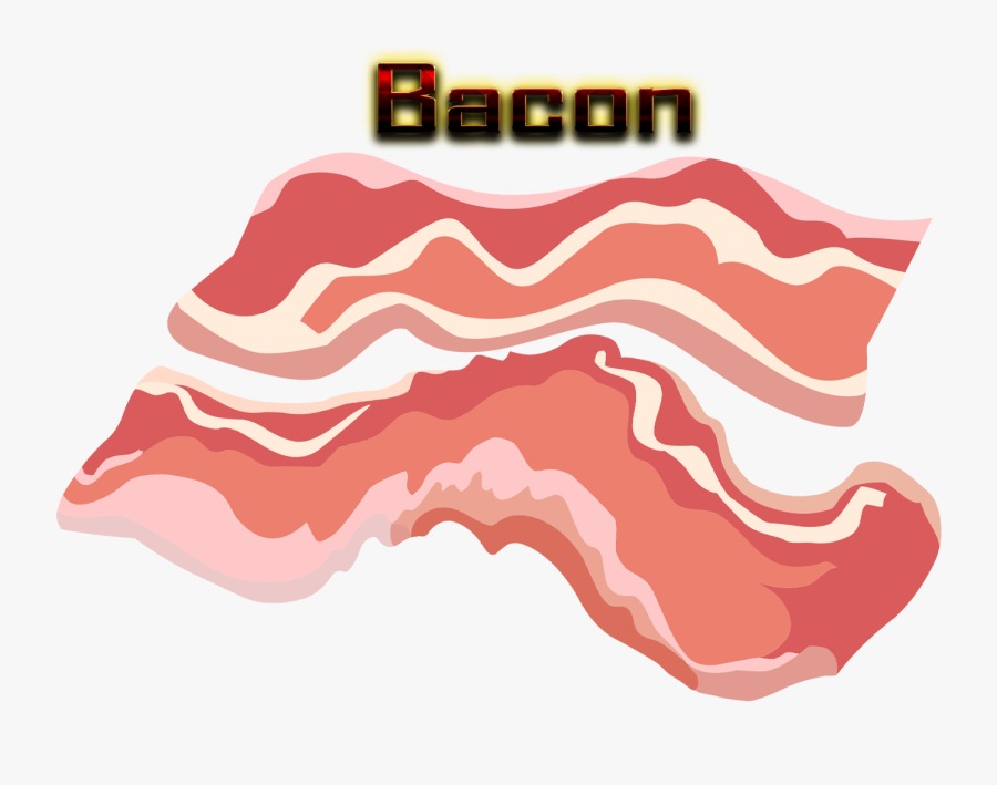 Bacon Clip Art, Transparent Clipart