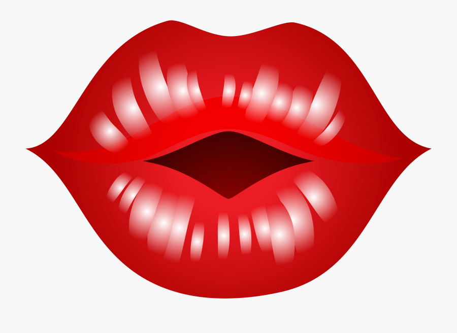 Pouty Lips Clipart Png - Kissing Lips Clipart, Transparent Clipart