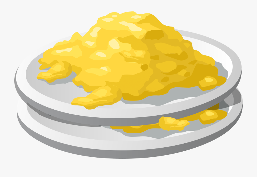 Food,material,yellow - Scrambled Eggs Clipart, Transparent Clipart