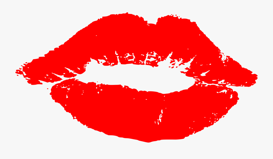 Red Lips - Besitos Png, Transparent Clipart