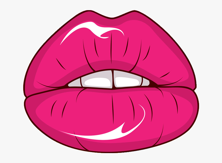 Lips Clip Art - Campaña Ni Con El Petalo De Una Rosa, Transparent Clipart