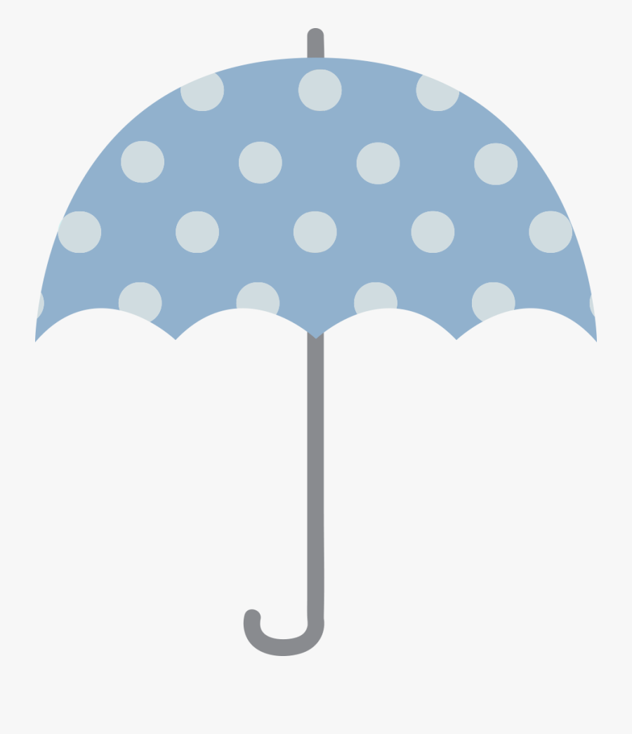 Umbrella Clipart Dot - Polka Dot Umbrella Clip Art, Transparent Clipart