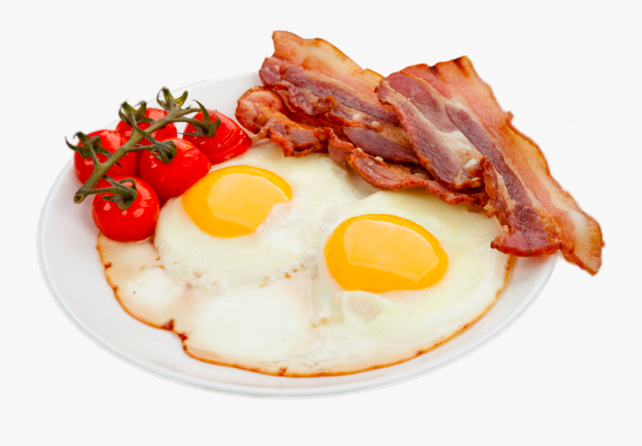 Transparent Cracked Egg Png - Bacon And Eggs Png, Transparent Clipart
