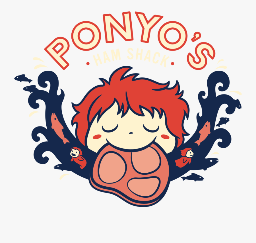 Ham Ponyo - Ponyo Png, Transparent Clipart