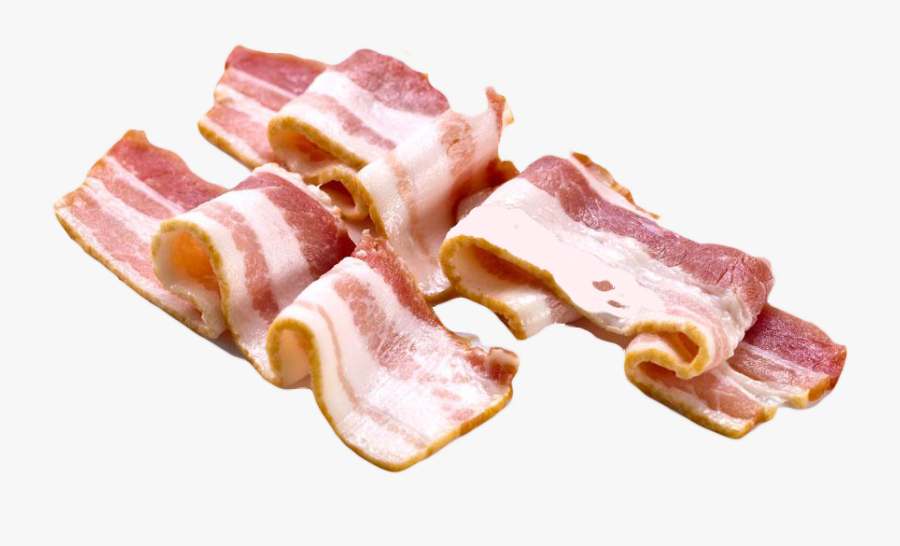 Back Bacon Ham Barbecue Breakfast - Bacon Raw Png, Transparent Clipart