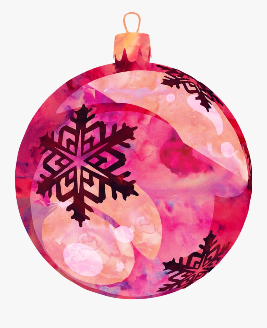 #freetoedit #ftestickers #watercolor #christmas #ornament - Christmas Ornament, Transparent Clipart