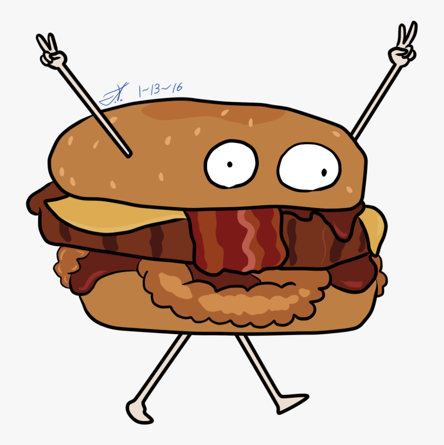 Clip Art Library Stock Rick And Morty Western - Cheeseburger Rick And Morty, Transparent Clipart