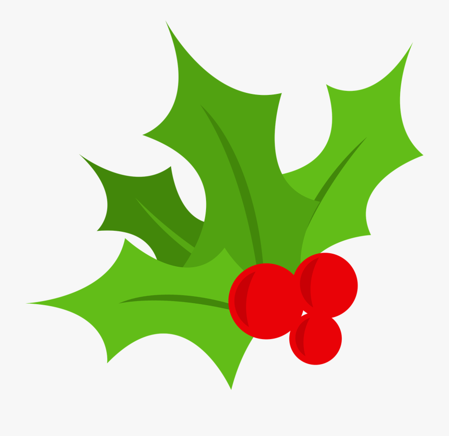 Holly Berry Png - Holly Leaves Clipart, Transparent Clipart