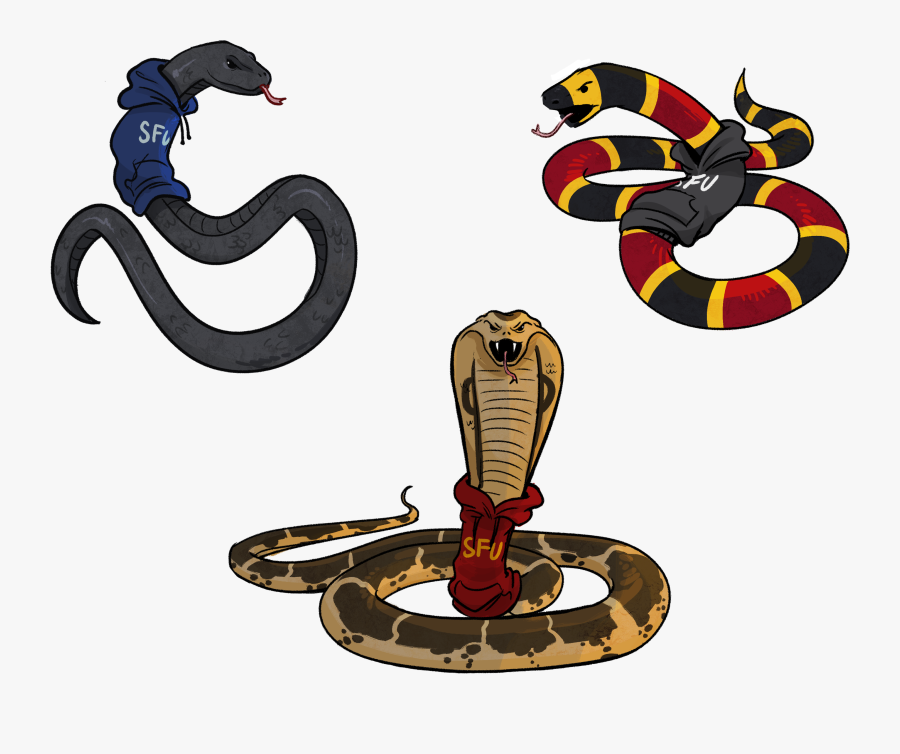 Transparent King Cobra Clipart - King Cobra, Transparent Clipart