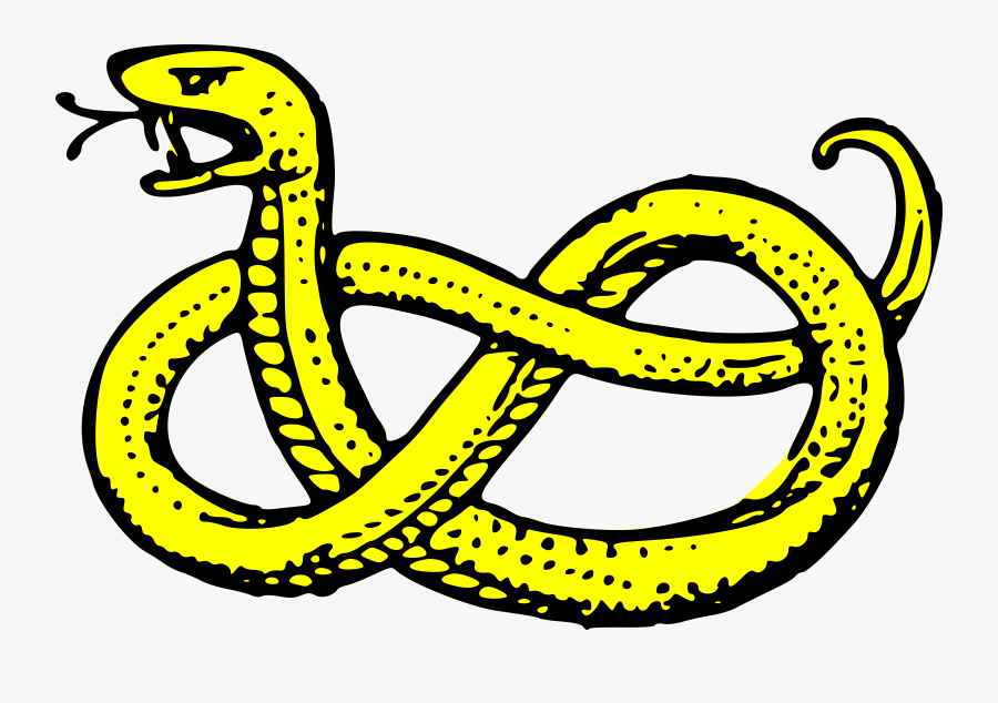 Transparent Snake Clipart - Serpent Coat Of Arms, Transparent Clipart
