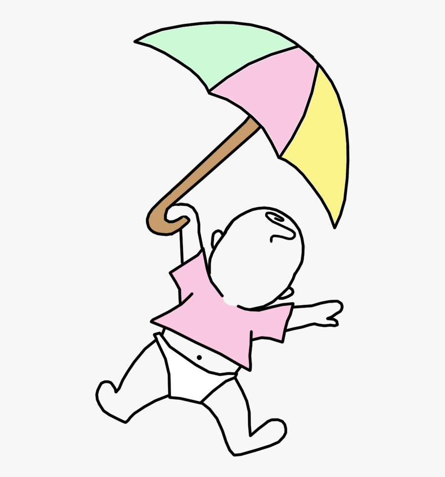 Clipart Umbrella Wedding Shower - Baby Thank You Clipart, Transparent Clipart