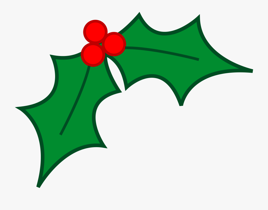 Free Holly Clipart Christmas Leaf Clip Art Free Transparent Clipart 