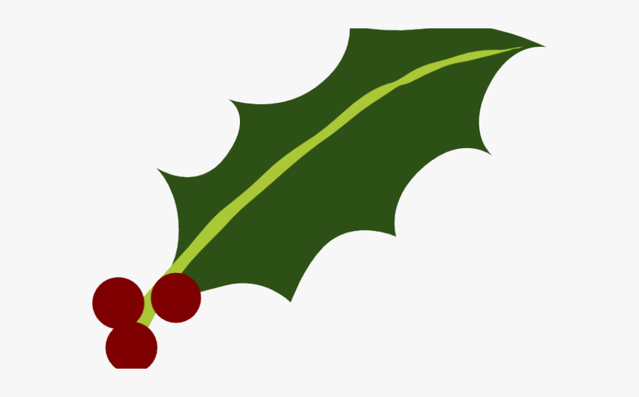 Holly Leaf Clipart, Transparent Clipart