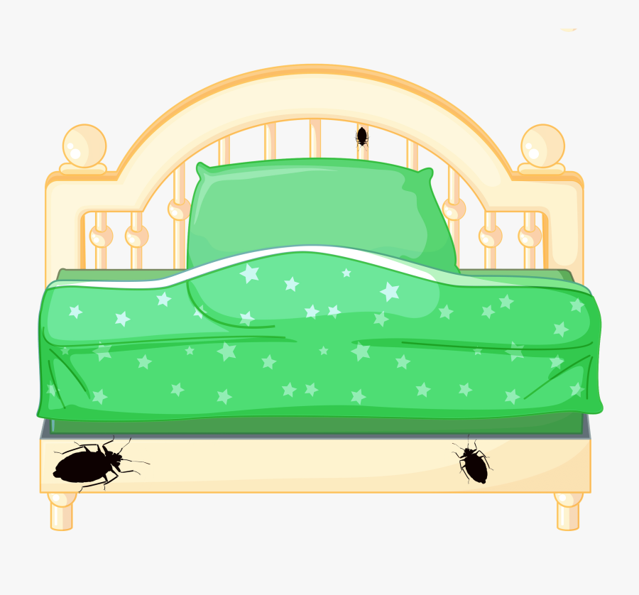 Bed Clipart , Png Download - Dibujo De Camas Moradas Ilustracion, Transparent Clipart