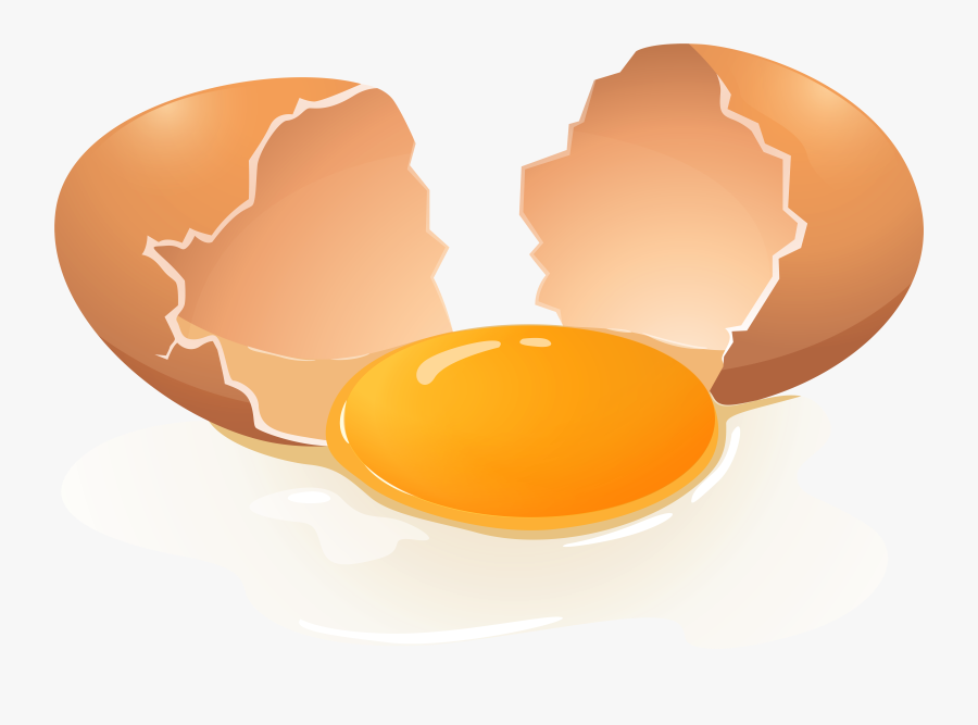 Broken Egg Png Clip Art - Transparent Background Egg Clip Art, Transparent Clipart