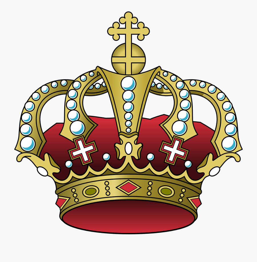 Crown Clipart King - Purple And Gold Crown Png, Transparent Clipart