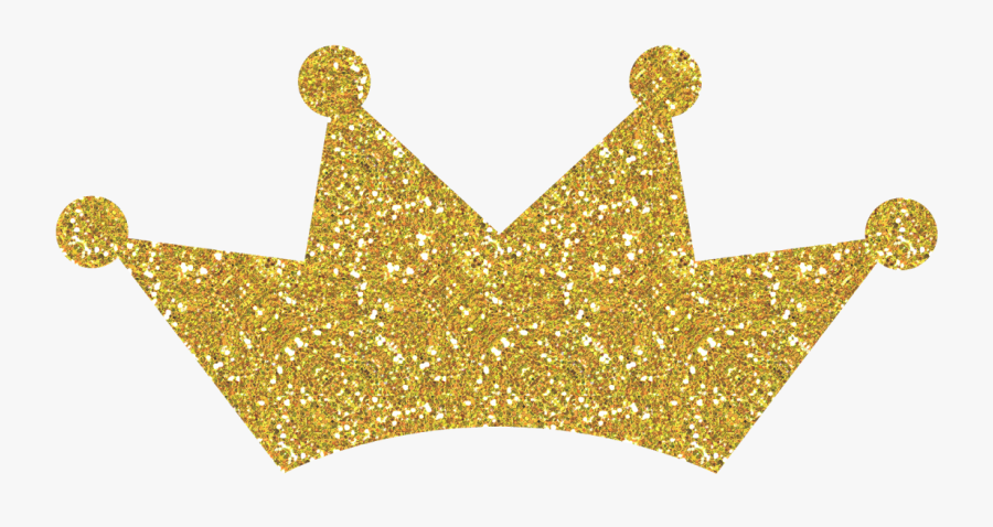 Coroa De Rei E Etc - Transparent Background Gold Glitter Crown Clipart, Transparent Clipart