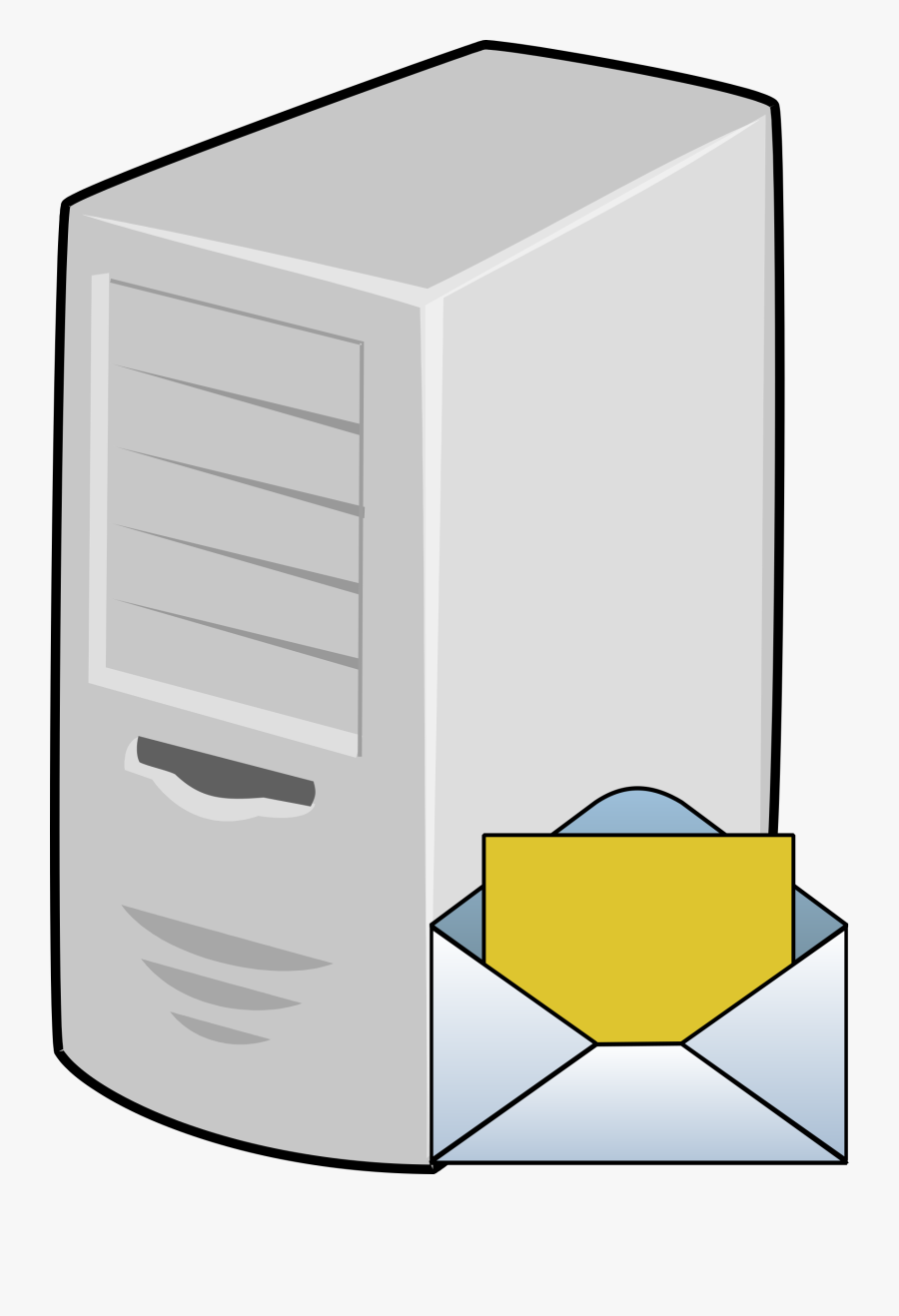 E-mail Server Png Transparent Image - Application Server Icon Png, Transparent Clipart