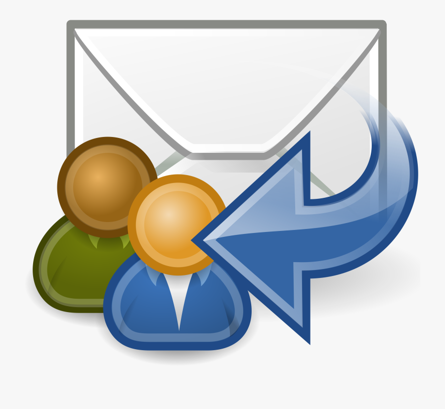 Tango Mail Reply All - Reply All Clipart, Transparent Clipart