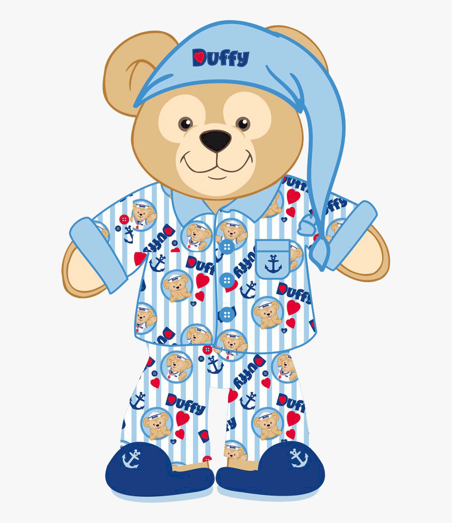 Pajama Duffy The Bear Clipart Clipart - Pajama Day Clipart, Transparent Clipart