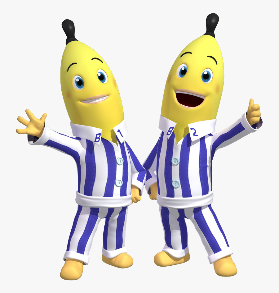 Cartoon Banana In Pajamas, Transparent Clipart