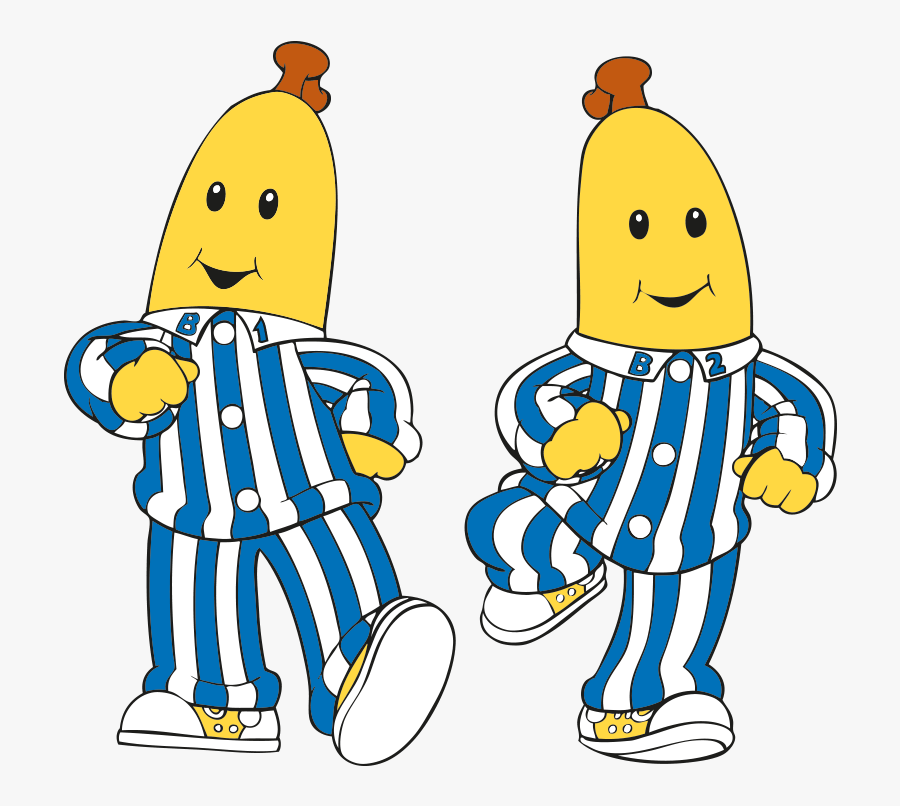 Cartoon B1 B2 Cartoon Bananas In Pajamas - Dentro deun