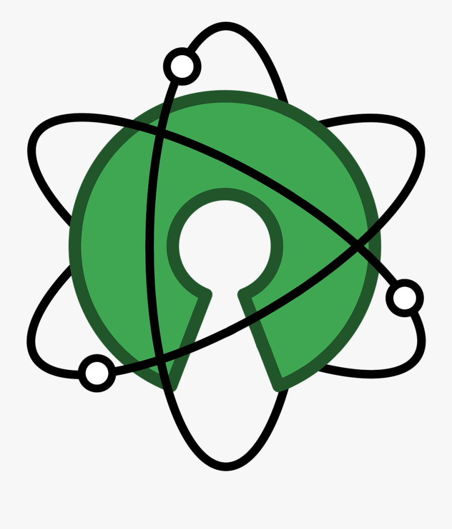 Blogging Clipart Research Skill - Atom Symbol, Transparent Clipart