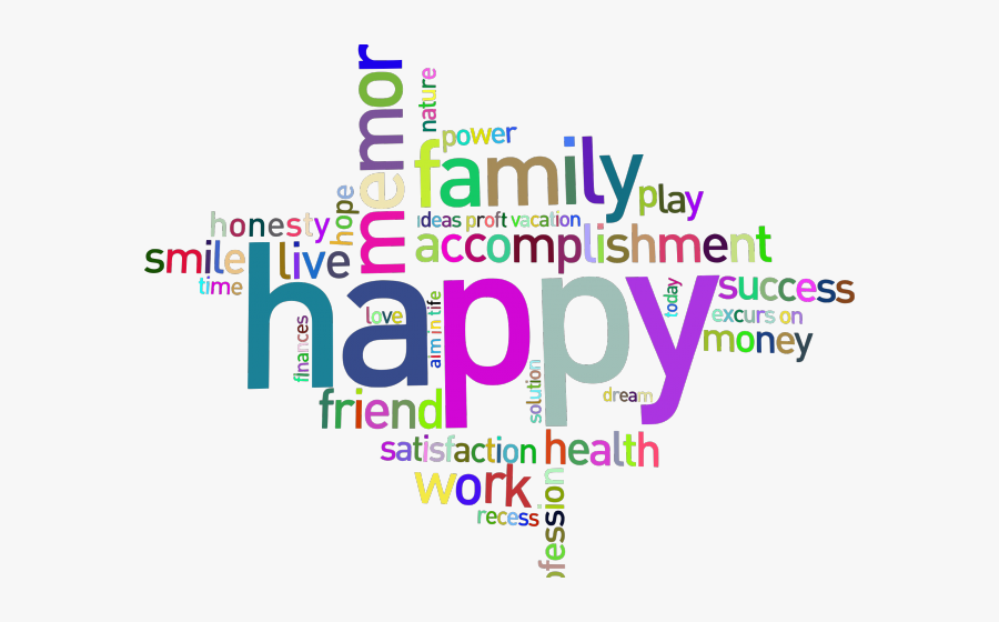 Transparent Recess Clipart - Happy Family Word Png, Transparent Clipart