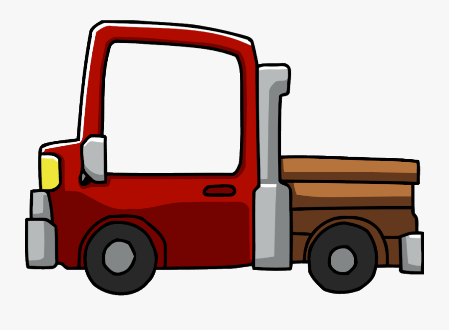 Free Picture Of A - Scribblenauts Truck, Transparent Clipart