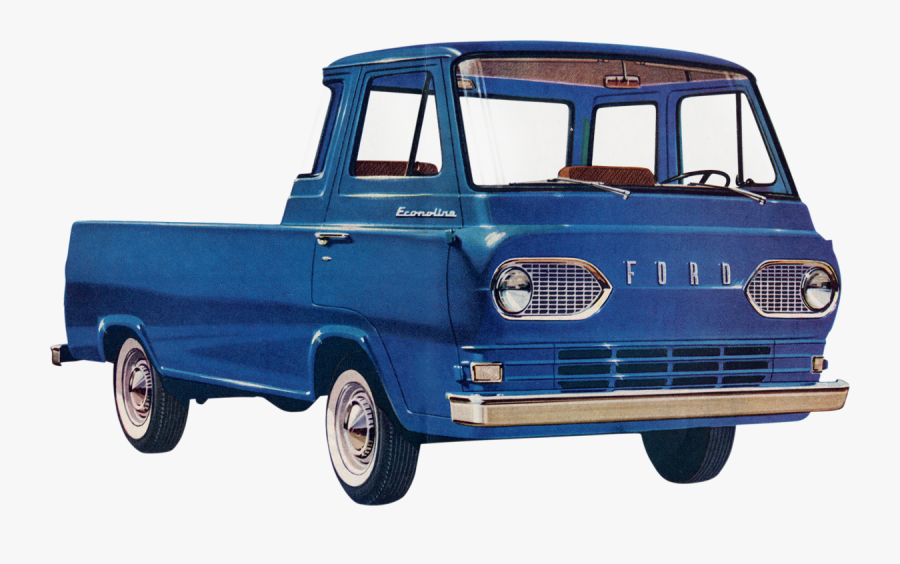 Vans Clipart Ford Van , Png Download - Ford Econoline Pickup, Transparent Clipart