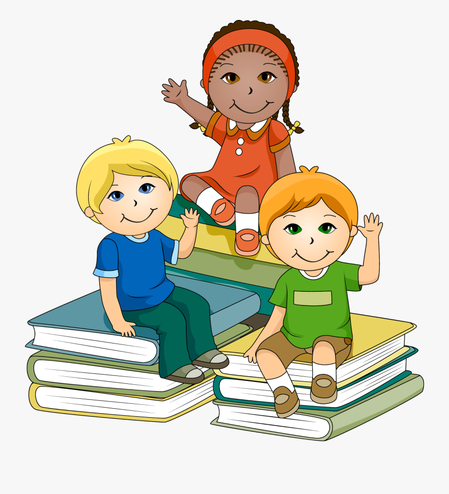 Clip Art Child Studying Clipart - Children Learning Clipart, Transparent Clipart