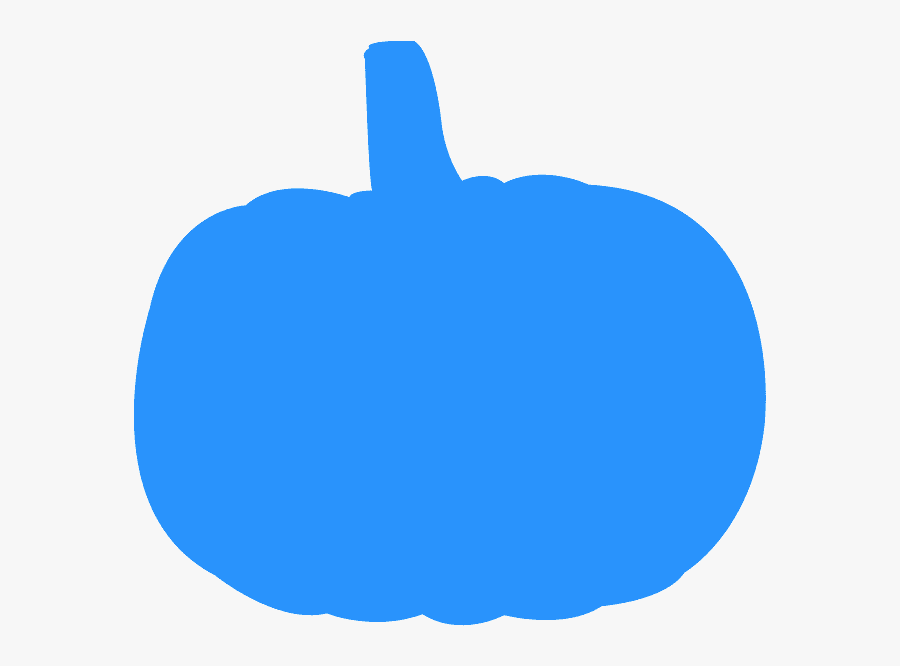 Blue Pumpkin Clipart, Transparent Clipart